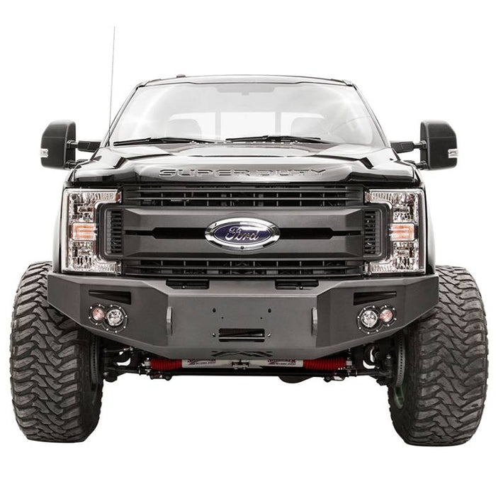 Fab Fours FS17-A4151-1 Winch Front Bumper w/ Sensor Holes for Ford F250/F350 2017-2022