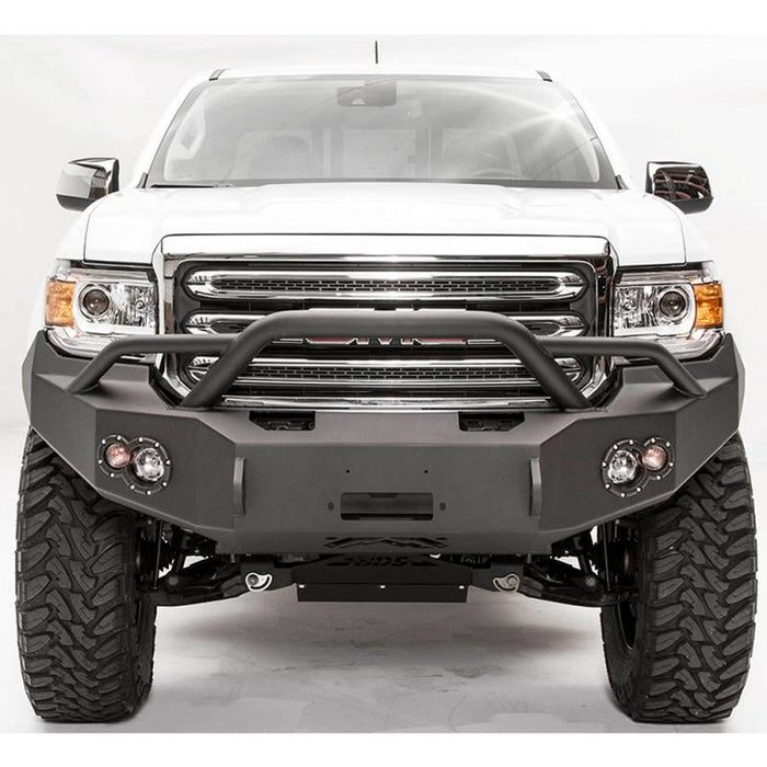 Fab Fours GC15-H3452-1 Winch Front Bumper w/ Pre-Runner Guard for GMC Canyon 2015-2020