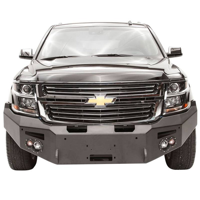 Fab Fours CS15-F3551-1 Winch Front Bumper w/ Sensor Holes for Chevy Suburban 2015-2019