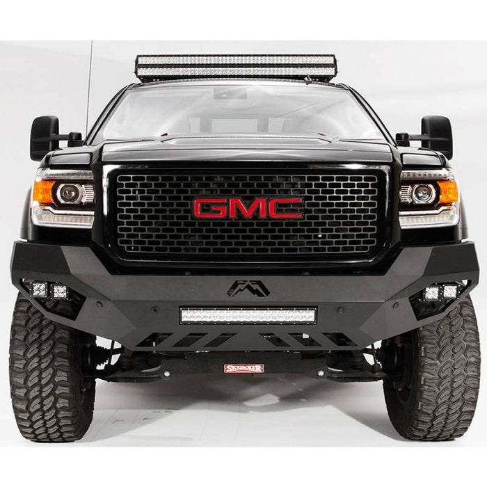 Fab Fours GM11-V2851-1 Vengeance Front Bumper w/ Sensor Holes for GMC Sierra 2500HD/3500 2011-2014