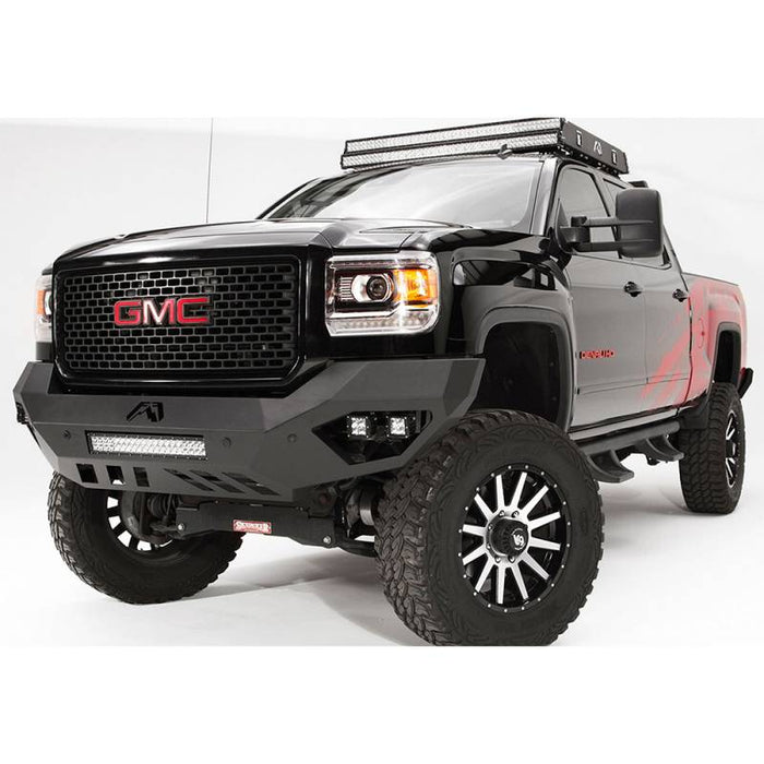 Fab Fours GM11-V2851-1 Vengeance Front Bumper w/ Sensor Holes for GMC Sierra 2500HD/3500 2011-2014