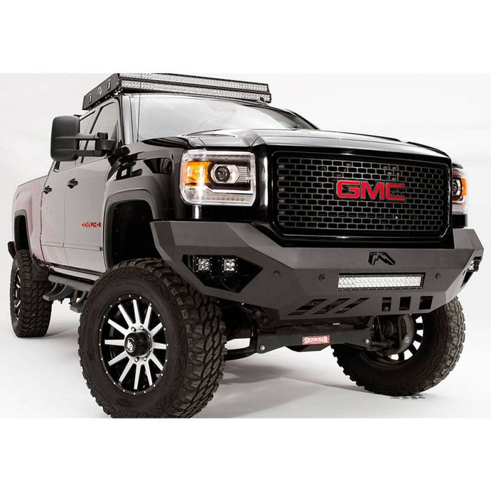 Fab Fours GM11-V2851-1 Vengeance Front Bumper w/ Sensor Holes for GMC Sierra 2500HD/3500 2011-2014