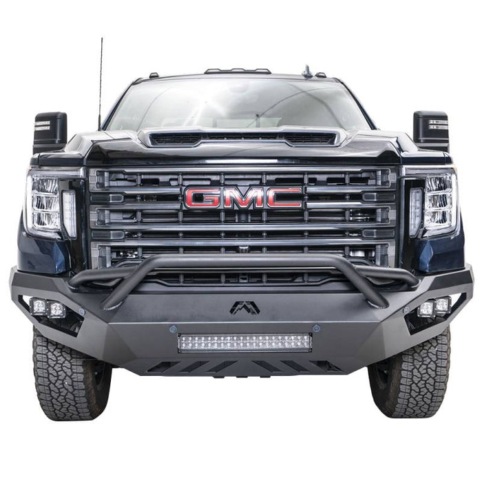 Fab Fours GM11-V2852-1 Vengeance Front Bumper w/ Pre-Runner Guard and Sensor Holes for GMC Sierra 2500HD/3500 2011-2014