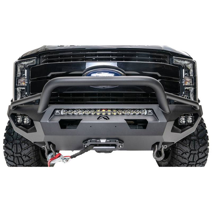 Fab Fours FS17-X4152-1 Matrix Front Bumper w/ Pre-Runner Guard for Ford F250/F350 2017-2022