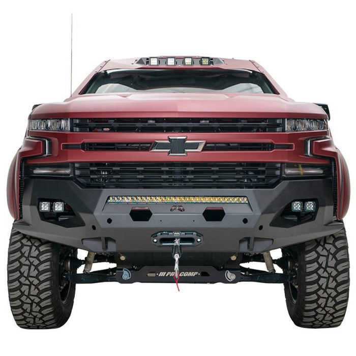 Fab Fours CS19-X4051-1 Matrix Front Bumper w/ Sensor Holes for Chevy Silverado 1500 2019-2022