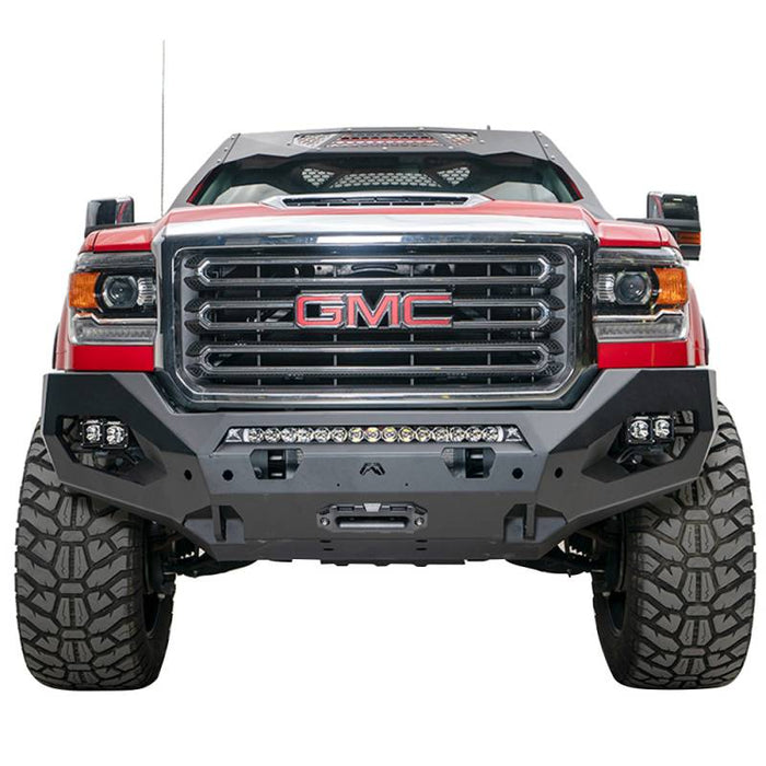 Fab Fours GM15-X2851-1 Matrix Front Bumper w/ Sensor Holes for GMC Sierra 2500HD/3500 2015-2019