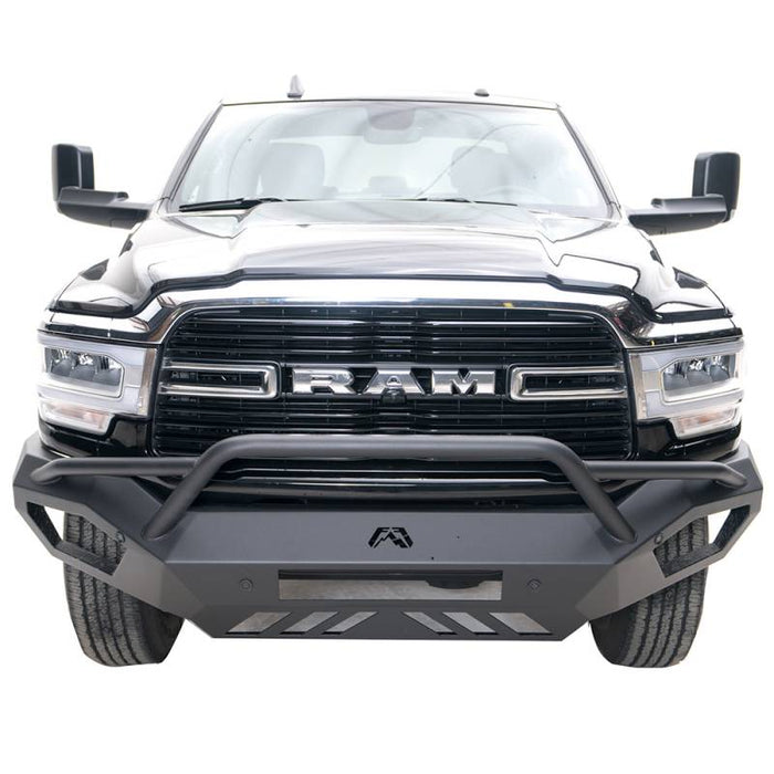 Fab Fours DR19-V4452-1 Vengeance Front Bumper w/ Pre-Runner Guard and Sensor Holes for Dodge Ram 2500/3500 2019-2022