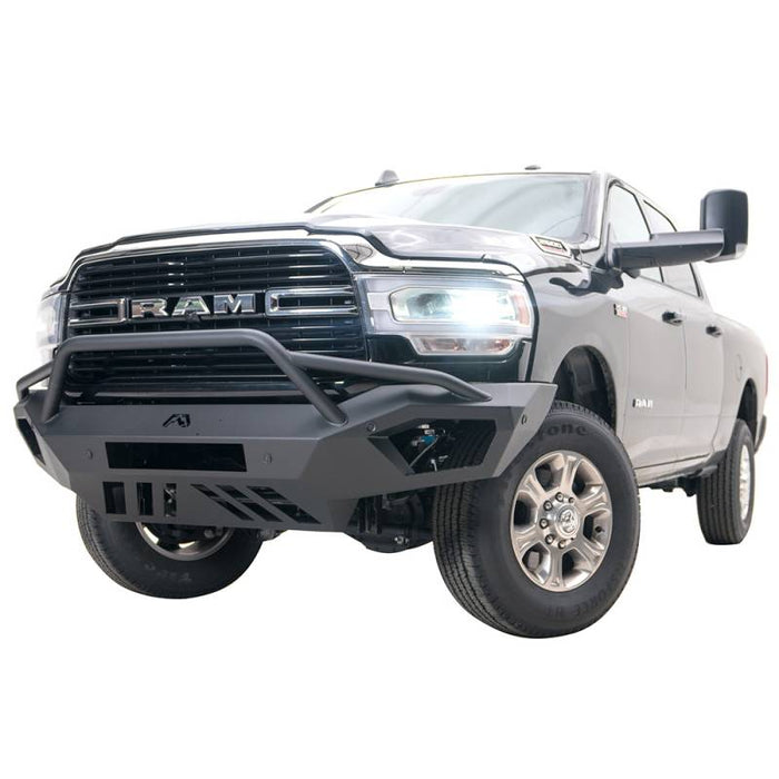 Fab Fours DR19-V4452-1 Vengeance Front Bumper w/ Pre-Runner Guard and Sensor Holes for Dodge Ram 2500/3500 2019-2022