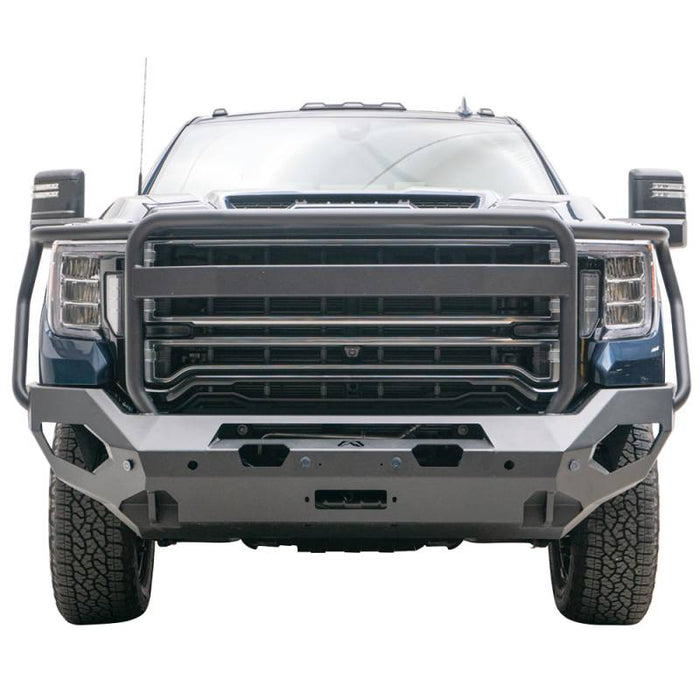 Fab Fours GM20-X5050-1 Matrix Front Bumper w/ Full Guard and Sensor Holes for GMC Sierra 2500HD/3500 2020-2022