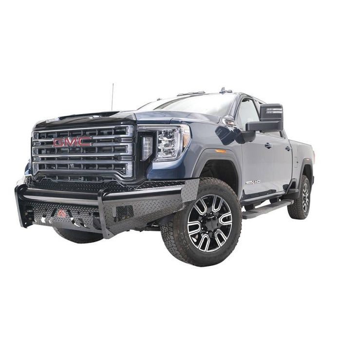 Fab Fours GM20-S5061-1 Black Steel Front Bumper for GMC Sierra 2500HD/3500 2020-2022