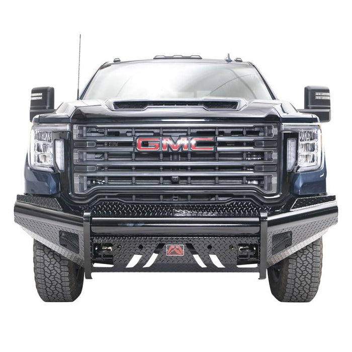 Fab Fours GM20-S5061-1 Black Steel Front Bumper for GMC Sierra 2500HD/3500 2020-2022