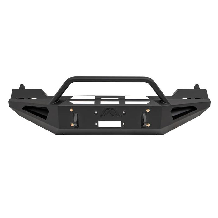 Fab Fours DR13-RS2462-1 Red Steel Front Bumper w/ Pre-Runner Guard for Dodge Ram 1500 2013-2016