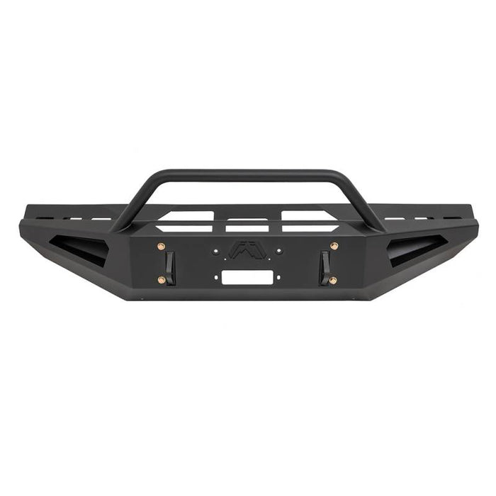 Fab Fours DR94-RS1562-1 Red Steel Front Bumper w/ Pre-Runner Guard for Dodge Ram 2500/3500/4500/5500 1994-2002