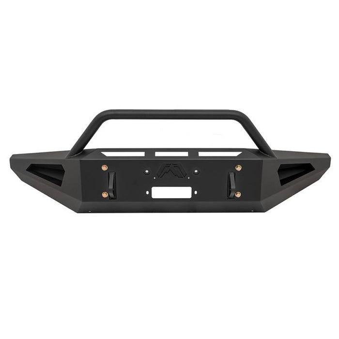 Fab Fours FS17-RS4162-1 Red Steel Front Bumper w/ Pre-Runner Guard for Ford F250/F350/F450/F550 2017-2022