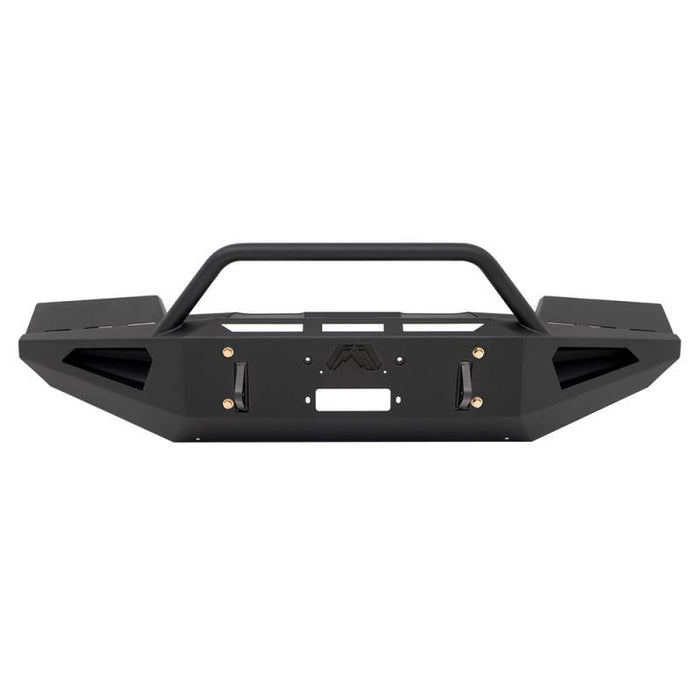 Fab Fours GM11-RS2862-1 Red Steel Front Bumper w/ Pre-Runner Guard for GMC Sierra 2500HD/3500 2011-2014