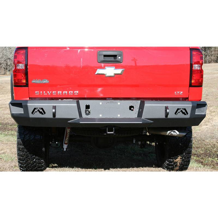 Fab Fours CS14-W3150-1 Premium Rear Bumper for GMC Sierra 1500 2014-2018