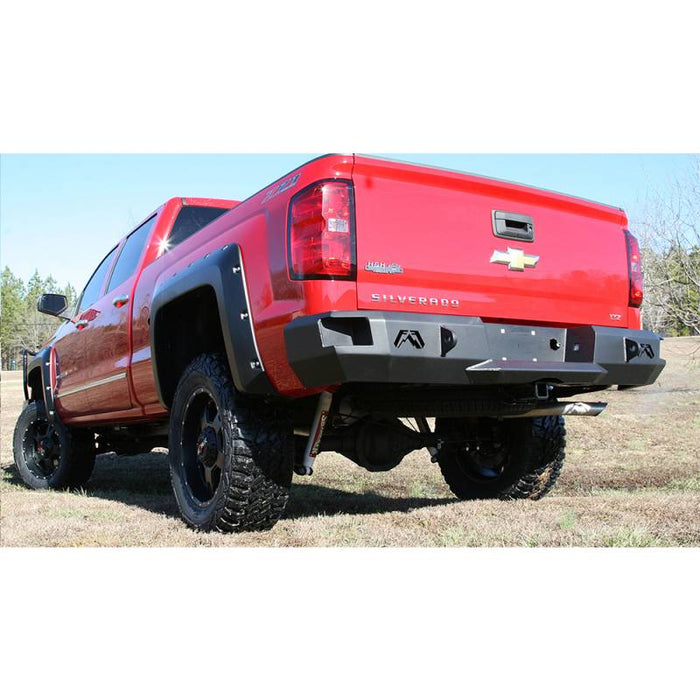 Fab Fours CS14-W3150-1 Premium Rear Bumper for GMC Sierra 1500 2014-2018