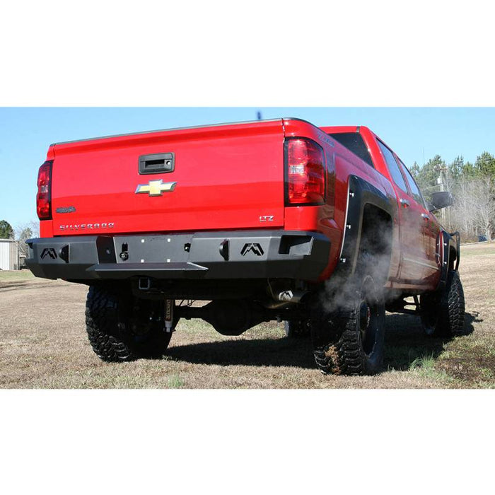 Fab Fours CS14-W3150-1 Premium Rear Bumper for GMC Sierra 1500 2014-2018