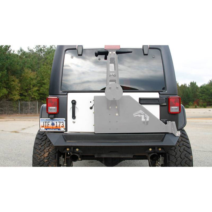 Fab Fours JK07-Y1251-1 Rear Bumper for Jeep Wrangler JK 2007-2018