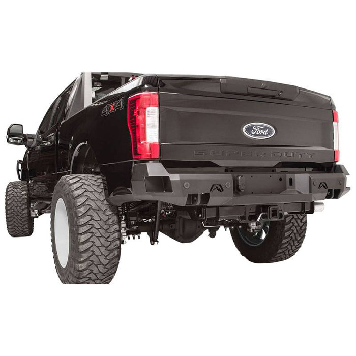 Fab Fours FS08-W1351-1 Premium Rear Bumper w/ Sensor Holes for Ford Super Duty 1999-2016