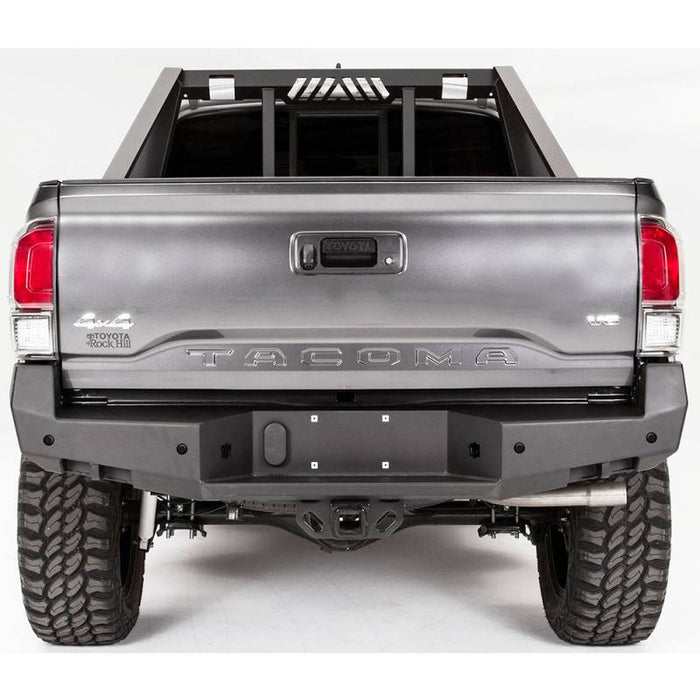 Fab Fours TT16-W3651-1 Premium Rear Bumper w/ Sensor Holes for Toyota Tacoma 2016-2023