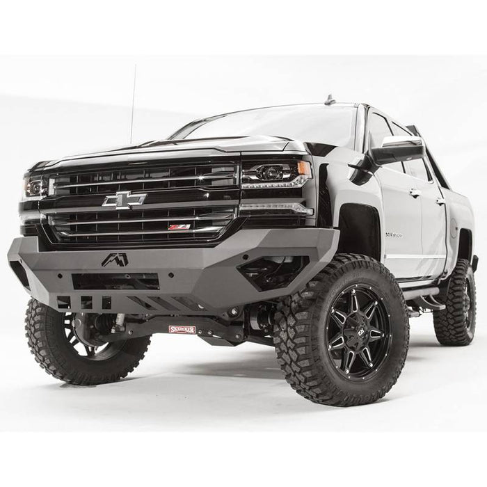 Fab Fours CS16-D3851-1 Vengeance Front Bumper w/ Sensor Holes for Chevy Silverado 1500 2016-2018