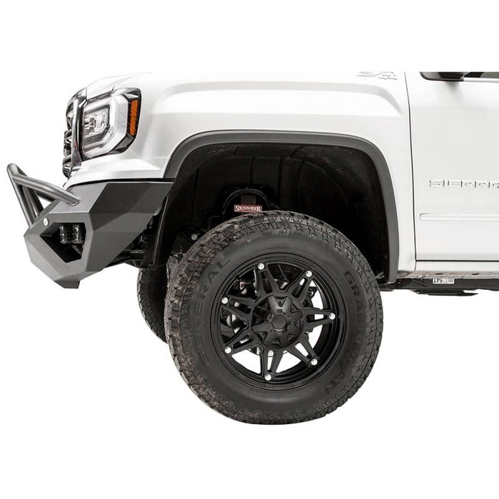 Fab Fours GS16-D3952-1 Vengeance Front Bumper w/ Pre-Runner Guard and Sensor Holes for GMC Sierra 1500 2016-2018