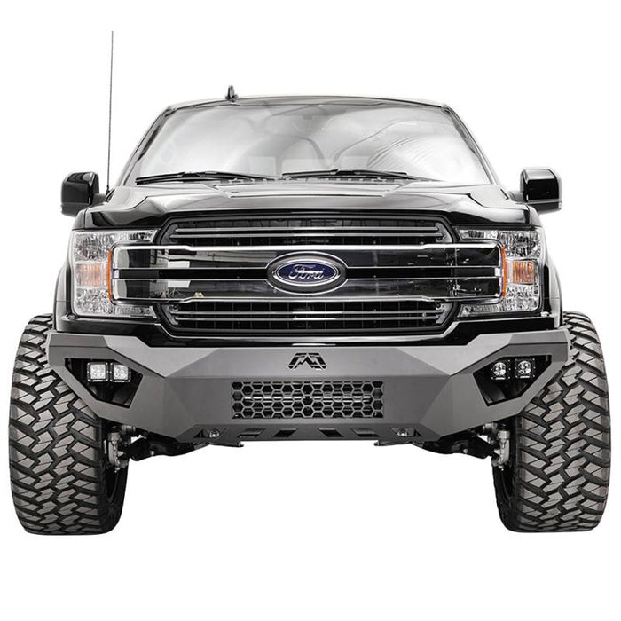 Fab Fours FF18-D4551-1 Vengeance Front Bumper w/ Sensor Holes for Ford F150 2018-2020