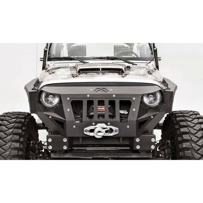 Fab Fours GR1000-1 Grumper Front Bumper for Jeep Wrangler JK 2007-2018