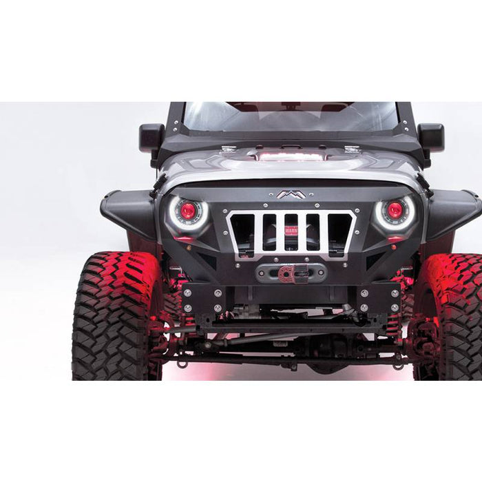 Fab Fours GR1000-1 Grumper Front Bumper for Jeep Wrangler JK 2007-2018