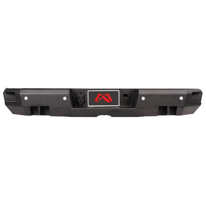 Fab Fours NT16-W3751-1 Premium Rear Bumper w/ Sensor Holes for Nissan Titan XD 2016-2021
