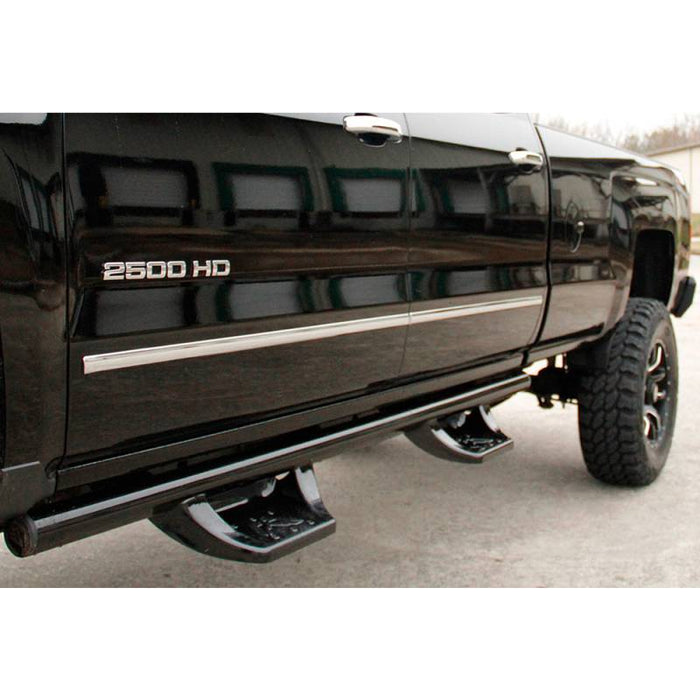 Fab Fours J1006 Cab Length Side Step for Chevy Silverado/GMC Sierra 1500/2500HD/3500 Crew Cab 2011-2018