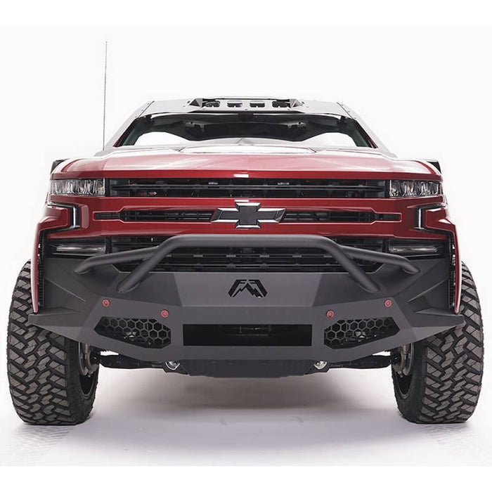 Fab Fours CS19-D4052-1 Vengeance Front Bumper w/ Pre-Runner Guard and Sensor Holes for Chevy Silverado 1500 2019-2022