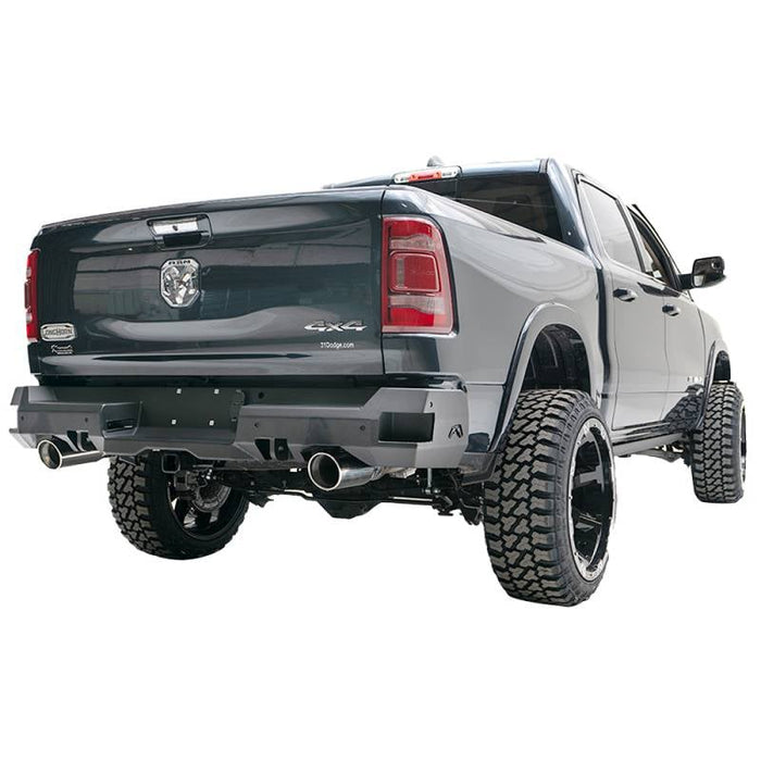 Fab Fours DR19-W4251-1 Premium Rear Bumper w/ Sensor Holes for Dodge Ram 1500 2019-2022 New Body Style