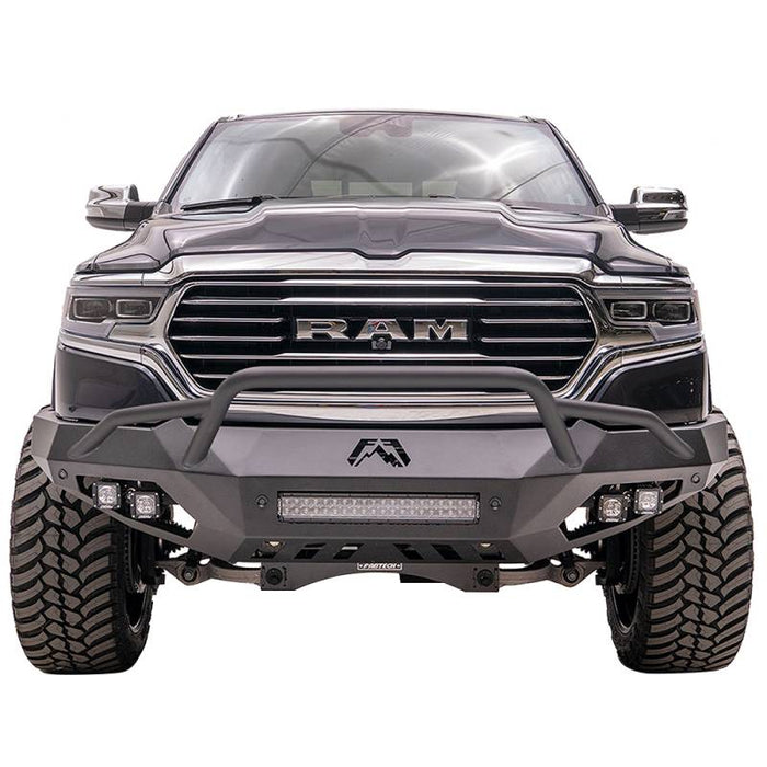 Fab Fours DR19-D4252-1 Vengeance Front Bumper w/ Pre-Runner Guard and Sensor Holes for Dodge Ram 1500 2019-2022