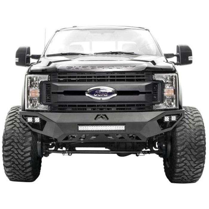 Fab Fours DR16-V4061-1 Open Fender Front Bumper w/ Sensor Holes for Dodge Ram 2500/3500/4500/5500 2016-2018