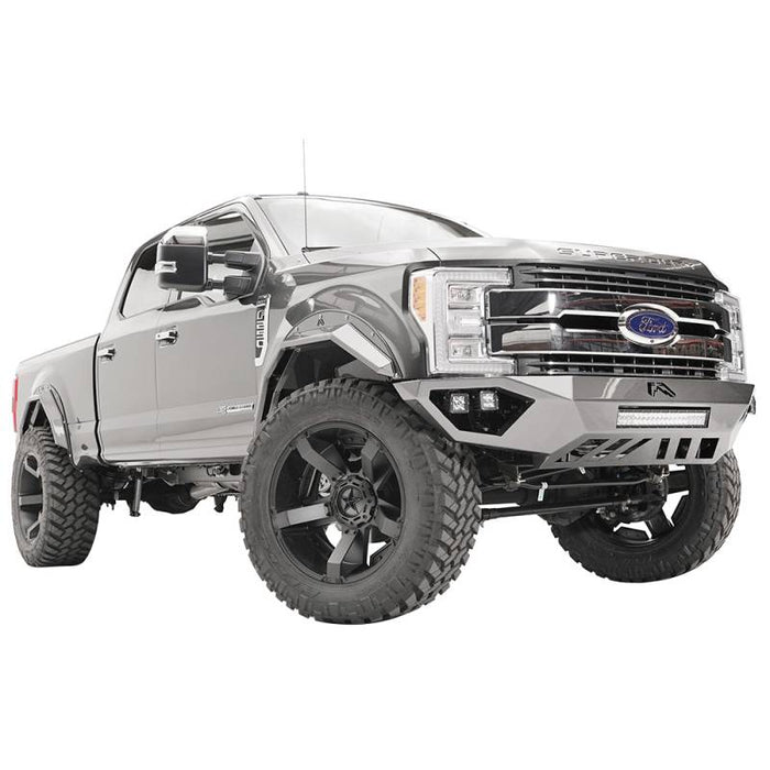 Fab Fours FS17-V4162-1 Open Fender Front Bumper w/ Pre-Runner Guard for Ford F250/F350 2017-2022