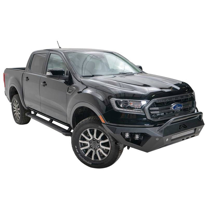 Fab Fours FR19-D4852-1 Vengeance Front Bumper w/ Pre-Runner Guard and Sensor Holes for Ford Ranger 2019