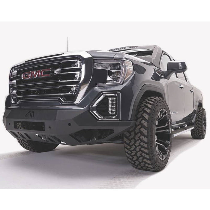 Fab Fours GS19-D6051-1 Vengeance Front Bumper w/ Sensor Holes for GMC Sierra 1500 2019-2022