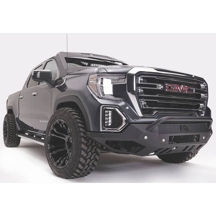 Fab Fours GS19-D6052-1 Vengeance Front Bumper w/ Pre-Runner Guard and Sensor Holes for GMC Sierra 1500 2019-2022