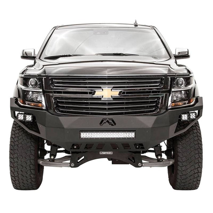 Fab Fours CS15-D3551-1 Vengeance Front Bumper w/ Sensor Holes for Chevy Suburban 2015-2019