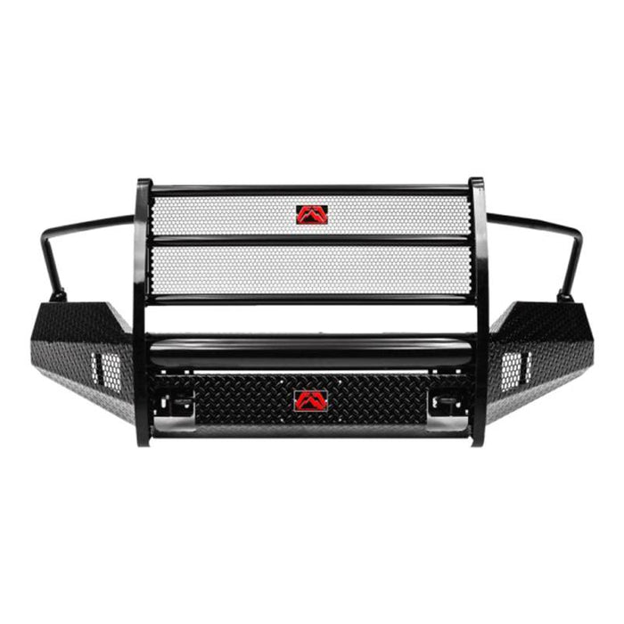 Fab Fours DR09-K2460-1 Black Steel Front Bumper w/ Full Grille Guard for Dodge Ram 1500 2009-2012