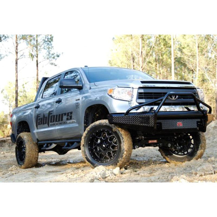 Fab Fours DR09-K2462-1 Black Steel Front Bumper w/ Pre-Runner Guard for Dodge Ram 1500 2009-2012