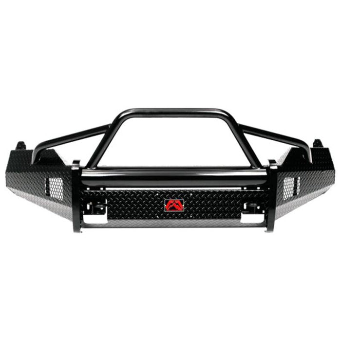 Fab Fours Black Steel Pre-Runner Front Bumper 2013-2018 Dodge 1500 DR13-K2962-1