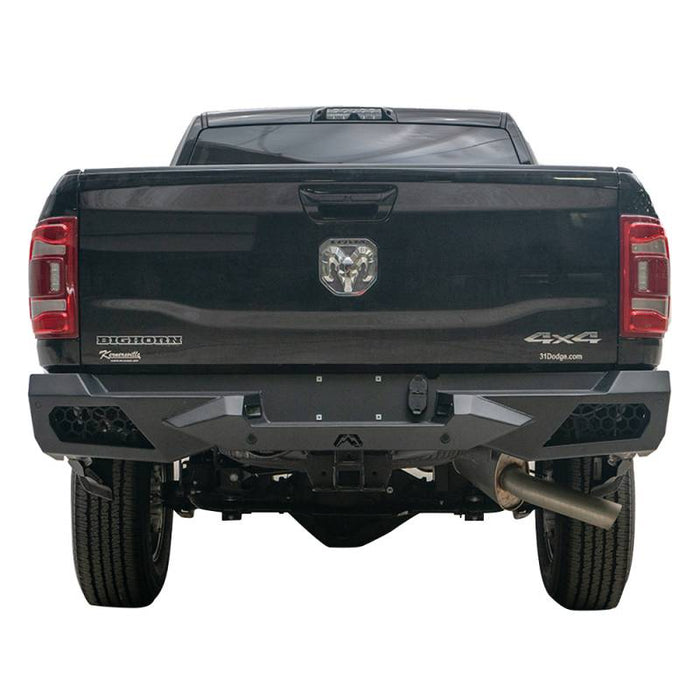 Fab Fours DR19-E4451-1 Vengeance Rear Bumper w/ Sensor Holes for Dodge Ram 2500/3500 2019-2022