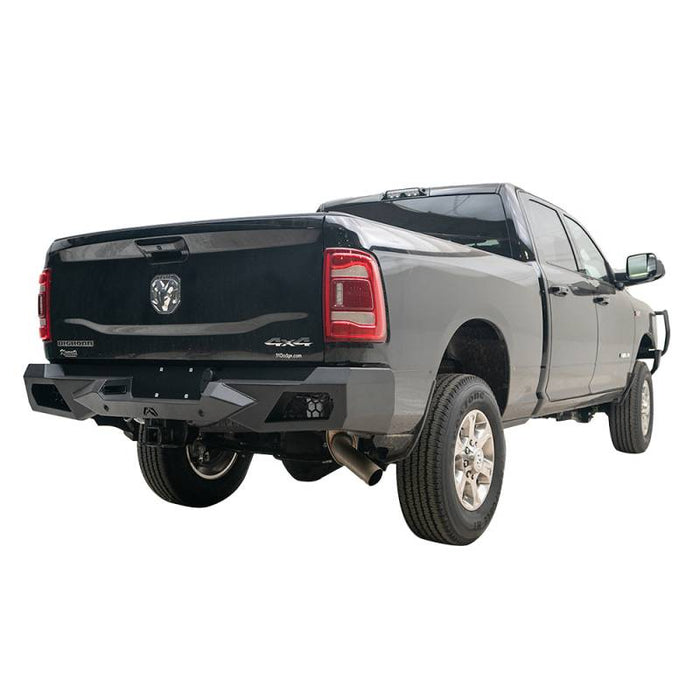 Fab Fours DR19-E4451-1 Vengeance Rear Bumper w/ Sensor Holes for Dodge Ram 2500/3500 2019-2022