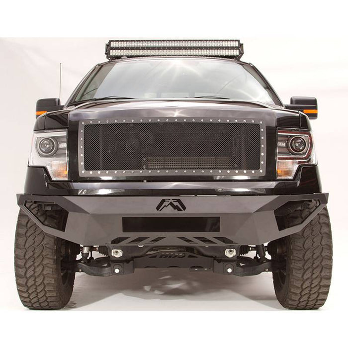 Fab Fours FF09-D1951-1 Vengeance Front Bumper w/ Sensor Holes for Ford F150 2009-2014