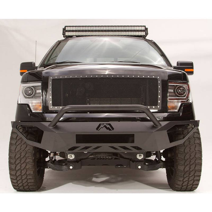 Fab Fours FF09-D1952-1 Vengeance Front Bumper w/ Pre-Runner Guard and Sensor Holes for Ford F150 2009-2014