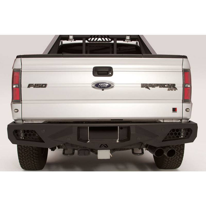 Fab Fours FF09-E1751-1 Vengeance Rear Bumper w/ Sensor Holes for Ford Raptor 2010-2014