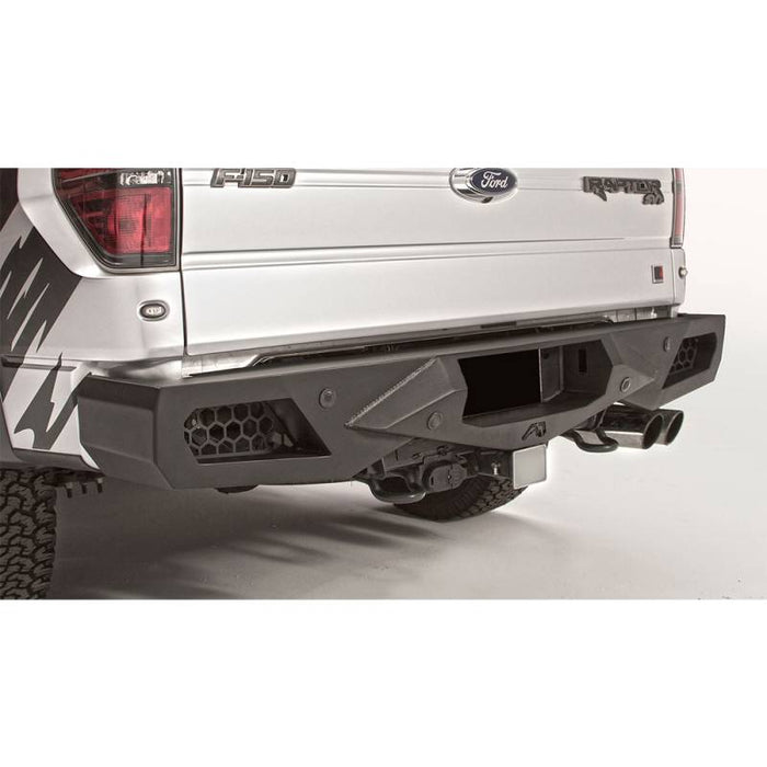 Fab Fours FF09-E1751-1 Vengeance Rear Bumper w/ Sensor Holes for Ford Raptor 2010-2014